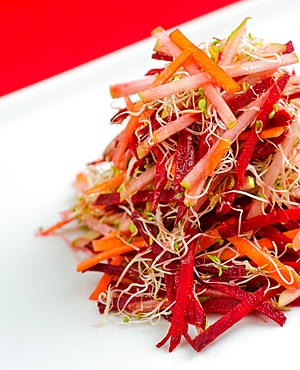 veggie red salad