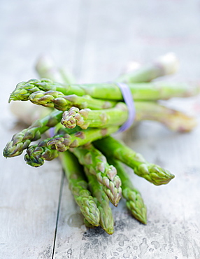 aspargus on a table