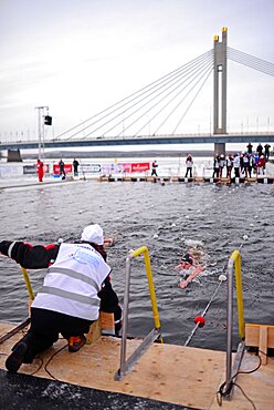 Winter Swimming World Championships 2014 in Rovaniemi, Finland