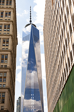 One World Trade Center also known as Tower 1 and Freedom Tower, Manhattan, New York City, New York, USA