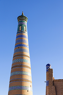 Islam Khodja Minaret, Ichan Kala, Khiva, Uzbekistan