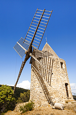 Saint Roch,??s windmill, Grimaud, Cote D,??Azur, France