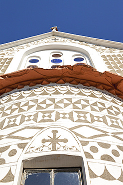 Dormition of the Virgin Mary Church, also known as Assumption of Mary Orthodox Church, Pyrgi, Chios, Greece