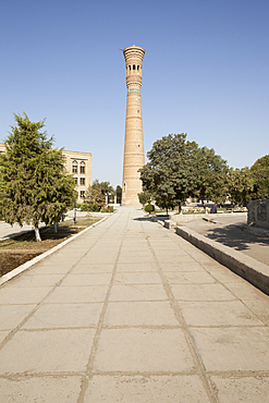 Vabkent Minaret, Vabkent, near Bukhara, Uzbekistan