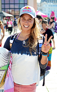 Pro Surfer and Roxy team member Sally Fitzgibbons