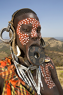 mursi tribe in southern Ethiopia