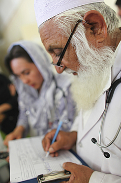 pediatric ward of an Afghan hospital