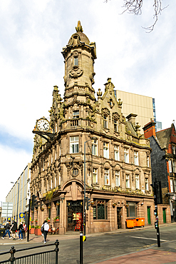 The Vines Big House public house, Lime Street, city centre of Liverpool, England, UK 1907 architect Walter W Thomas