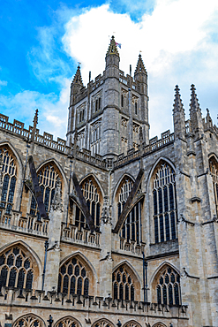 Bath Abbey, UNESCO World Heritage Site, Bath, Somerset, England, United Kingdom, Europe