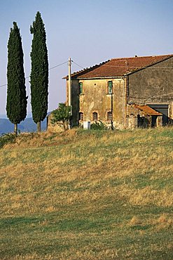 Farmhouse, Umbria, Italy, Europe