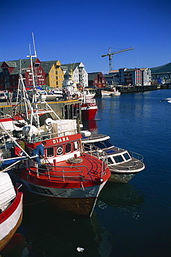 Harbour, Tromso, North Norway, Norway, Scandinavia, Europe