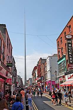 The Spike, a new landmark in the middle of the shopping centre in Dublin, Republic of Ireland, Europe