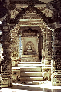 Dillawara temple, Mount Abu, Rajasthan state, India, Asia