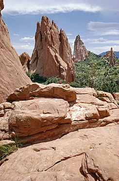 Garden of the Gods, Colorado Springs, Colorado, United States of America (U.S.A.), North America