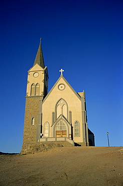 Felsenkirche, German Lutheran Church, Luderitz, Namibia, Africa