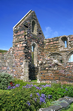 Nunnery site, Iona, Argyll, Inner Hebrides, Scotland, United Kingdom, Euyrope