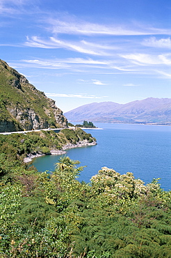 Lake Wanaka, Otago district, South Island, New Zealand, Pacific