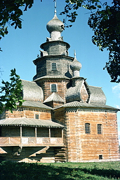 Wooden church, Suzdal, Russia, Europe