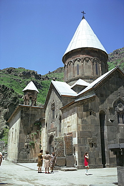 Geghard Monastery, UNESCO World Heritage Site, Armenia, Central Asia, Asia