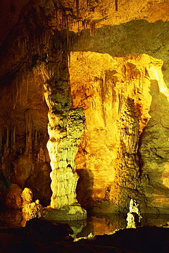 Speleothems, Davies Springs, Carlsbad Caverns National Park, UNESCO World Heritage Site, New Mexico, United States of America, North America