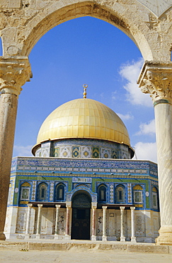 Dome of the Rock, Jerusalem, Israel. Middle East