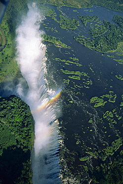 Victoria Falls (Mosi-oa-Tunya), UNESCO World Heritage Site, Zimbabwe, Africa