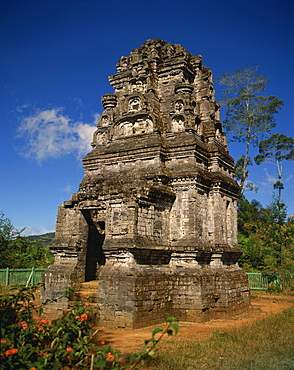 Candi Bima dating from the 9th century, one of the temples of the Djeng Plateau on Java, Indonesia, Southeast Asia, Asia