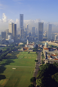 Skyline of Singapore, Asia