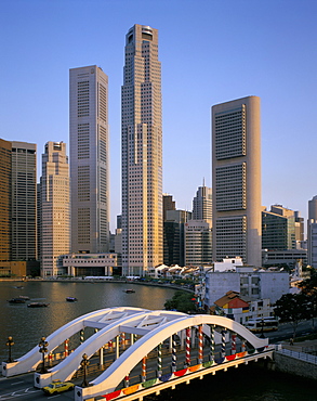 City skyline, Singapore, Southeast Asia, Asia