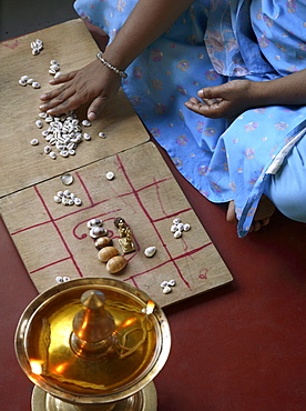 Astrologer at AVC Hospital in Kerala, India, Asia