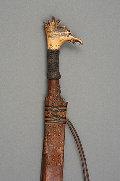 Sword of Iban Dayak in Sarawak, Borneo, Malaysia, Southeast Asia, Asia