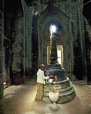 Prah Khan dating from the late 12th century, Angkor, UNESCO World Heritage Site, Cambodia, Indochina, Southeast Asia, Asia