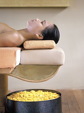 Girl in the spa, Kirana Spa, Bali, Indonesia, Southeast Asia, Asia