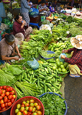 Market, Phan Thiet, Vietnam, Indochina, Southeast Asia, Asia