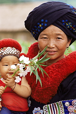 Yao hill tribe, Chiang Rai, Thailand, Southeast Asia, Asia