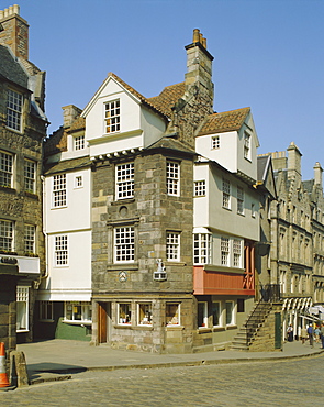 John Knox House, Edinburgh, Lothian, Scotland, UK, Europe