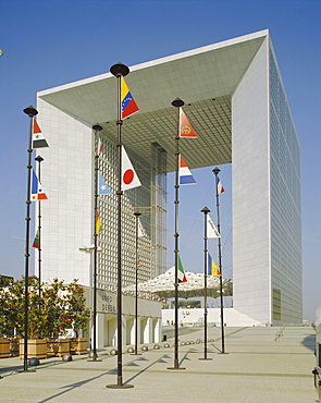 La Grande Arche, La Defense, Paris, France, Europe