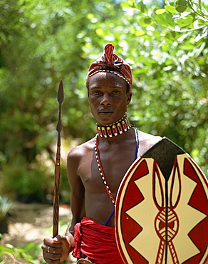 Masai warrior, Kenya, East Africa, Africa