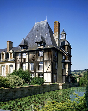 Le Chateau, Grandechamp, near Lisieux, Basse Normandie (Normandy), France, Europe