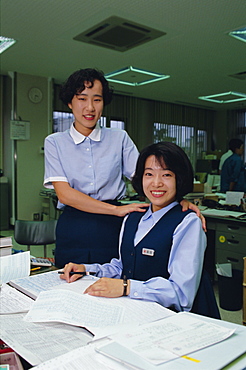 Japanese office workers, Tokyo, Japan, Asia