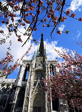 Cathedral of Notre-Dame, Rouen, Seine-Maritime, Haute Normandie (Normandy), France, Europe