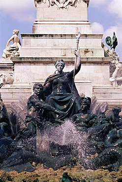 Monument aux Girondins, Bordeaux, Gironde, Aquitaine, France, Europe