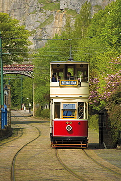 National Tramway Museum, Crich, Peak District National Park, Derbyshire, England, United Kingdom, Europe