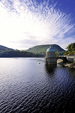 Elan Valley, site of reservoirs that provide the water supply for the city of Birmingham, Wales, United Kingdom, Europe