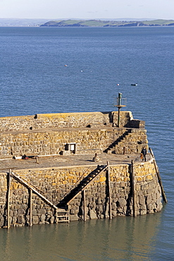 Clovelly harbour, Devon, England, United Kingdom, Europe