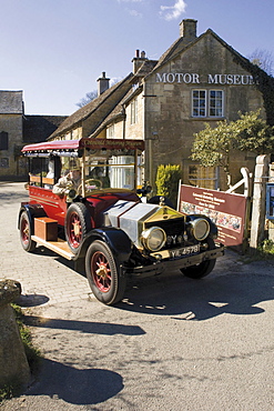 Vintage Car Museum, Bourton on the Water, the Cotswolds, Gloucestershire, the Cotswolds, England, United Kingdom, Europe