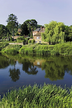 Arley Village, River Severn, Shropshire, England, United Kingdom, Europe