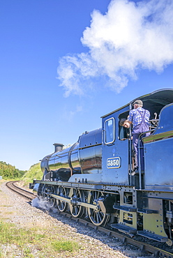 The West Somerset Railway, Watchet Station, Somerset, England, United Kingdom, Europe