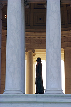 Interior, Jefferson Memorial, Washington D.C., United Staes of America (U.S.A.), North America