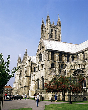 Canterbury Cathedral, UNESCO World Heritage Site, Kent, England, United Kingdom, Europe